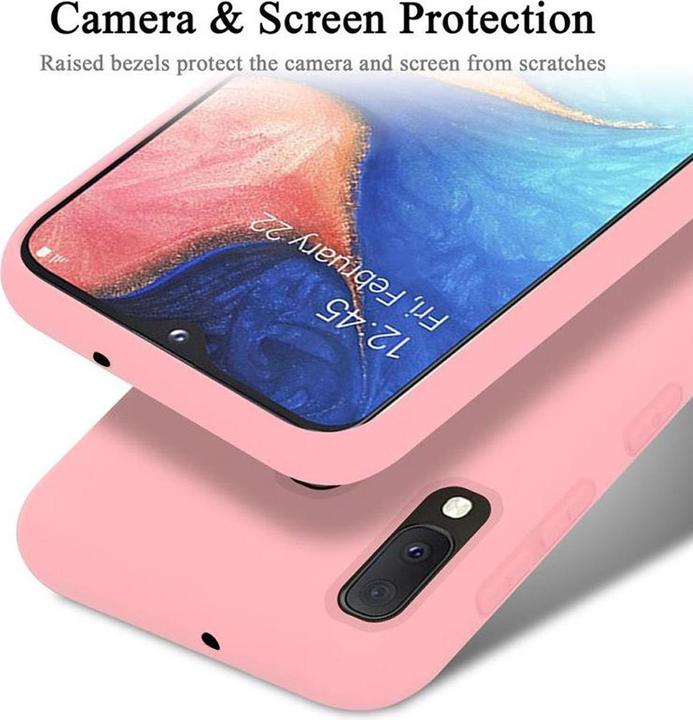 Produktbild Cadorabo TPU Liquid Silicone Case Cover (Samsung Galaxy A20e)