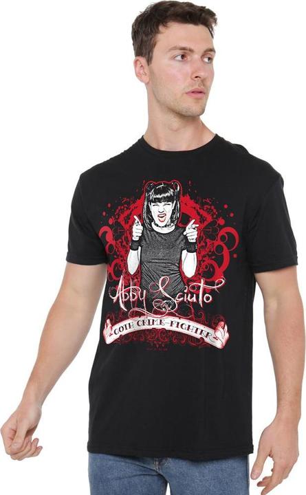 Actual product image Ncis Mens Goth Crime Fighter T-Shirt (5XL)