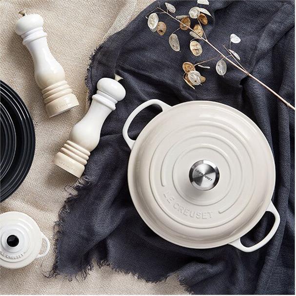 Immagine prodotto Le Creuset Gourmet Professional Pot Signature Ø 30cm, rotondo (30 cm, Pirofila + casseruola, Ghisa)