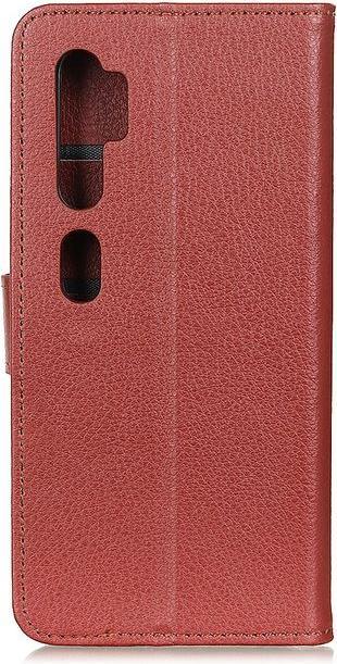 Actual product image MU Classic Litchi Leather Bookcover Series (Xiaomi Mi Note 10, Mi Note 10 Pro)