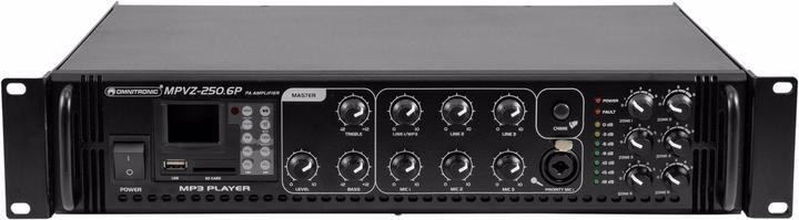 Produktbild Omnitronic MPVZ-250.6P (Verstärker)