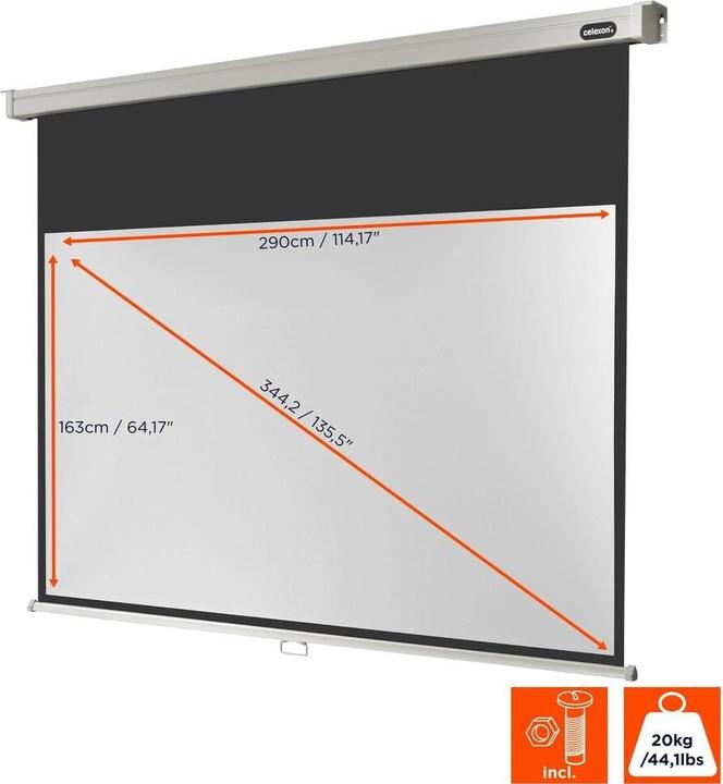 Immagine prodotto Celexon Rollo Professional, schermo, 16:9 (135", 16:9)