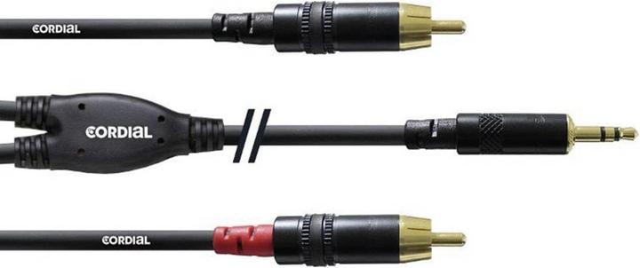 Image du produit Cordial Cfy Wcc (1.50 m, Jack 3,5 mm (AUX), RCA)