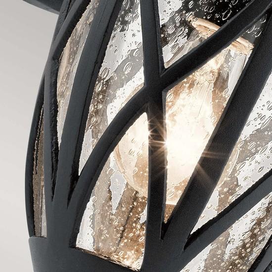 Immagine prodotto Elstead Lighting Admirals Cove lampada da parete per esterni E27 48cm nero testurizzato IP44 anti-acqua (E27)