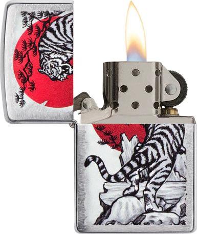 Actual product image Zippo Japan Tiger