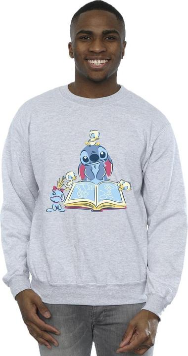 Produktbild Disney Lilo & Stitch Reading A Book Sweatshirt (M)