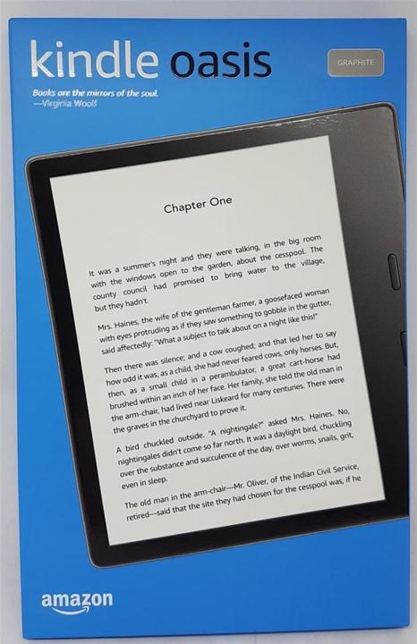 Produktbild Amazon Kindle Oasis without Special Offers (2019) (7", 32 GB, Graphite)