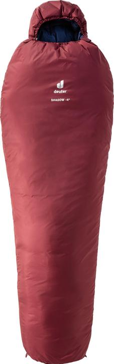 Deuter Shadow -3° Mumienschlafsack (Farbe: 5322 maron/navy, RV links) (180 cm)