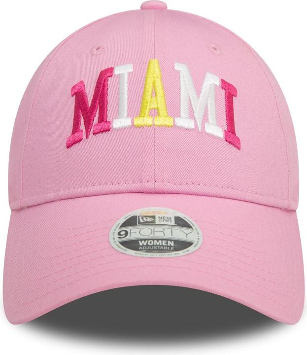 Actual product image New Era 9Forty strapback ladies cap - MIAMI pink