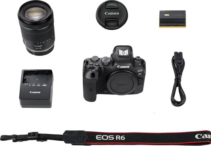 Image du produit Canon EOS R6 - (EU) (24 - 105 mm, 20.10 Mpx, Plein format)