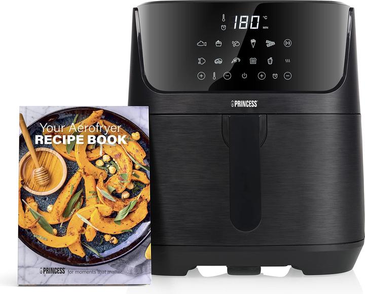 Image du produit Princess Friteuse numérique à air chaud 6,5 L avec séparateur (Prise UE)