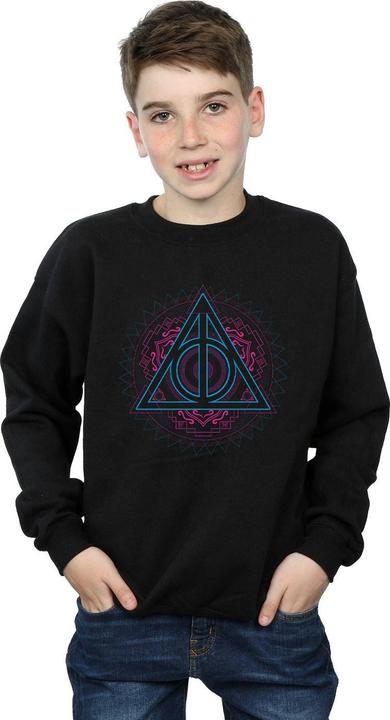 Immagine prodotto Neon Deathly Hallows Felpa Ragazzi (128)