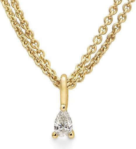 Produktbild Breuning ANHÄNGER - BRILL. 0,17 Ct. H/si (585, - Gold)