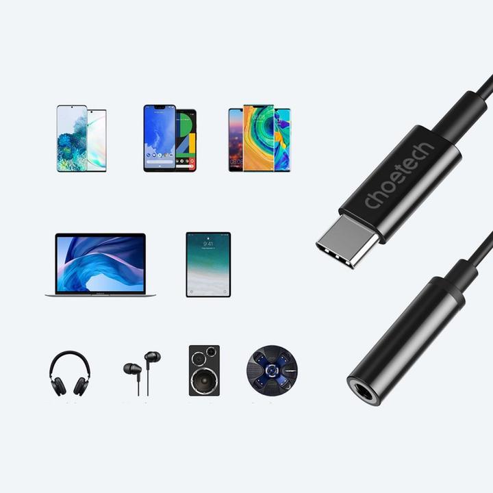 Immagine prodotto Choetech Jack da 3,5 mm - USB C (Adattatore per cuffie)