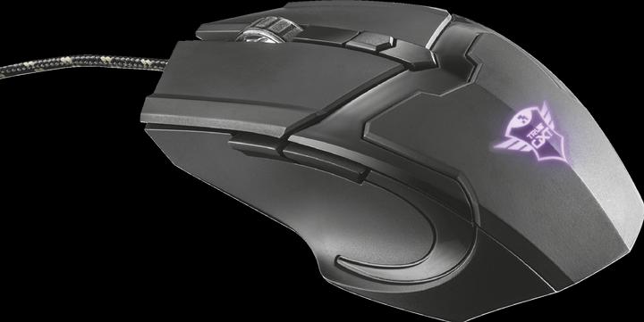 Actual product image Trust GXT 101 Mouse Ambidextrous USB Type-A 4800 DPI (Cable)