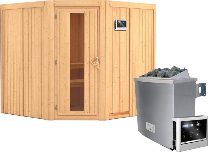 Actual product image Karibu Jarin without roof rim (9 KW external control)