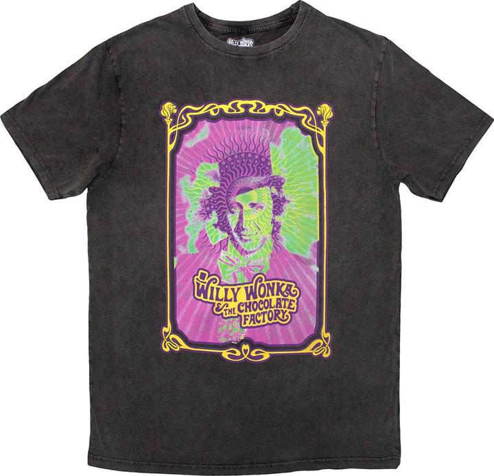 Willy Wonka & the Chocolate Factory Psych Poster Wash