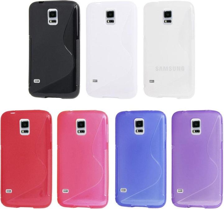 Produktbild König Design Handyhülle S Line TPU Case für Samsung Galaxy S5 / S5 Neo (Samsung Galaxy S5, Samsung Galaxy S5 Neo)