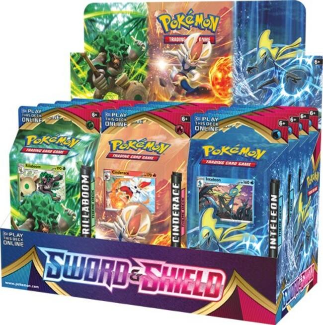 Actual product image Pokémon Sword & Shield 1 Deck (English, Deck)