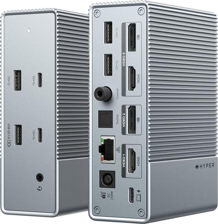 Actual product image Hyper GEN2 15-in-1 USB-C docking station (USB-C)