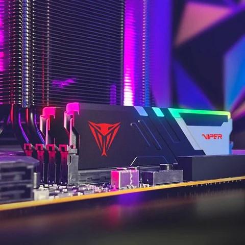 Actual product image Patriot D532GB 6800-40 Viper Venom RGB K2 PAT (2 x 16GB, 6800 MHz, DDR5 RAM, DIMM)