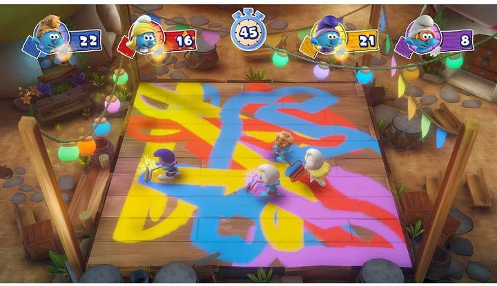 Actual product image Microids Smurfs: Village Party (Switch, DE)