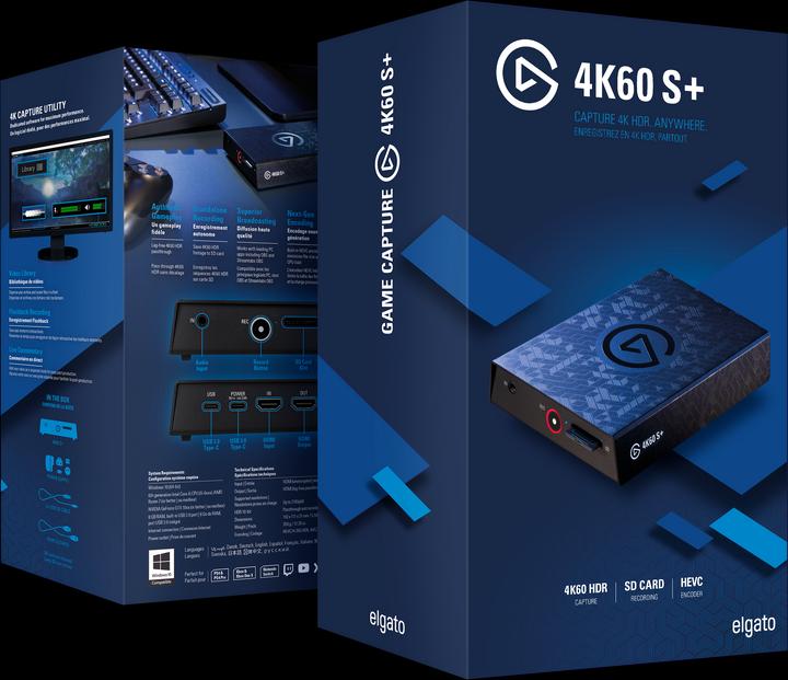 Actual product image Elgato Game Capture 4K60 S+ (PC)