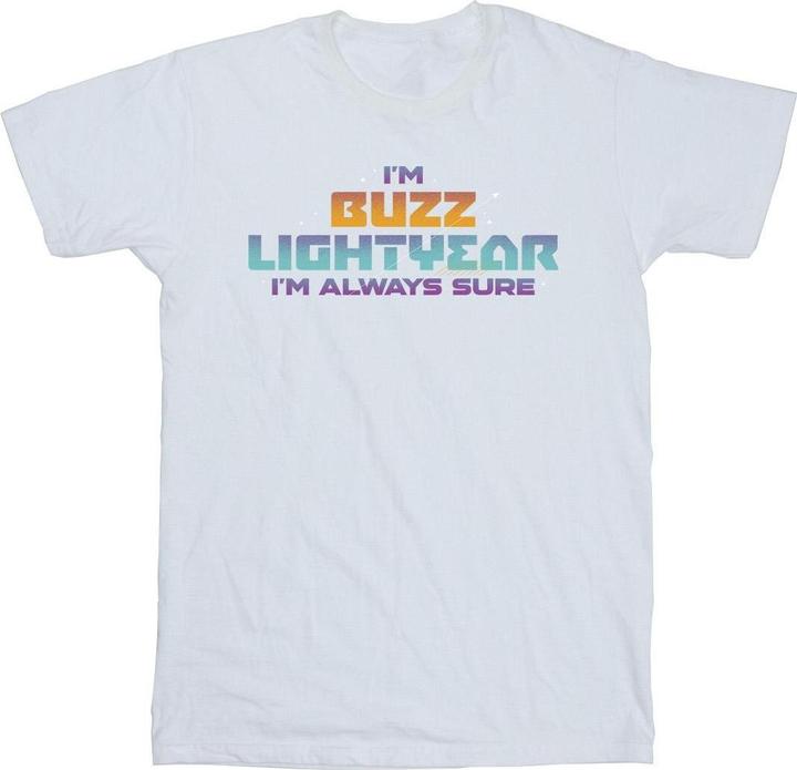 Immagine prodotto Disney Lightyear Always Sure Text Maglietta Uomo (XL)
