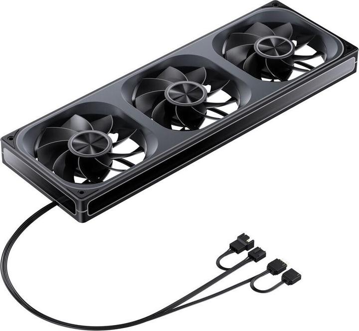 Actual product image Jonsbo ZA-360 Lüfter, Reverse Blade, PWM, ARGB - 360mm, schwarz (360 mm)