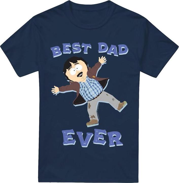 Immagine prodotto Ubisoft Best Dad Ever Maglietta Festa del Papà Randy Marsh Uomo (XL)