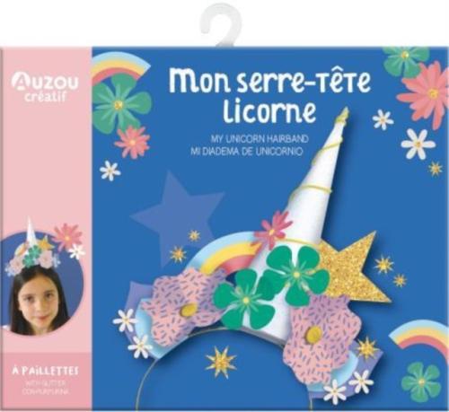 Produktbild Auzou France Mon serre-tête licorne : à paillettes