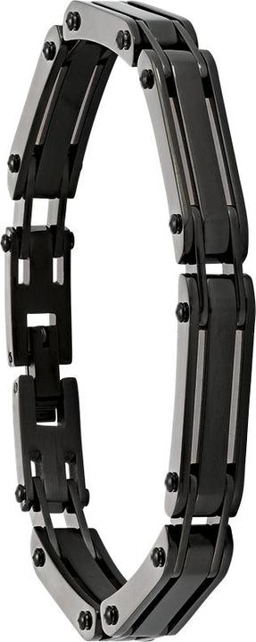 Actual product image Jourdan Black steel bracelet (21.50 cm)