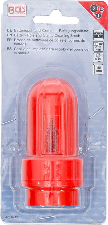 Immagine prodotto BGS Spazzola per pulizia morsetti batteria 85 mm