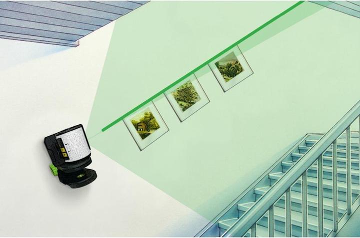 Immagine prodotto Laserliner EasyCross-Laser Green Set Linea trasversale laser autolivellante