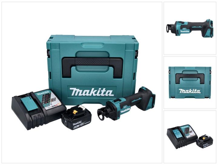 Actual product image Makita DCO 181 RG1J Battery rotary cutter 18 V 32000 rpm brushless + 1x battery 6,0 Ah + charger