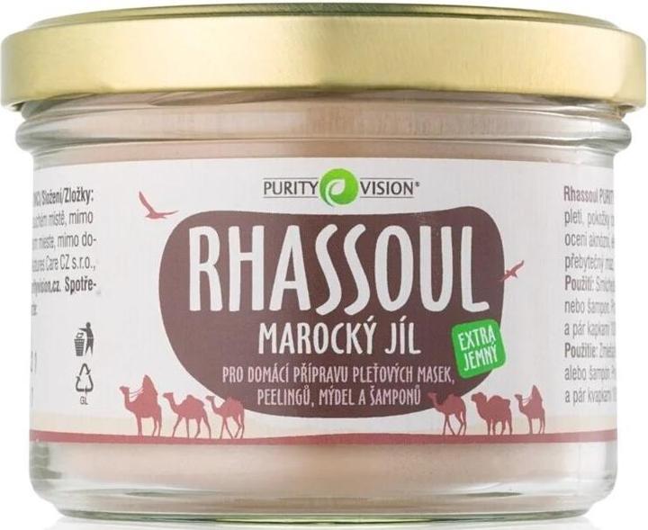 Image du produit Purity Pureté Vision Rhassoul Argile marocaine 200g