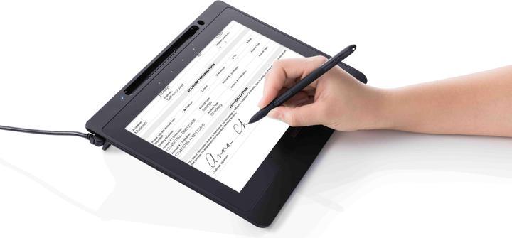 Produktbild Wacom DTU1141B, 25,6 cm (10.1 Zoll), Schwarz, 283 mm, 15,7 mm, 210 mm (10.10", 2540 lpi)