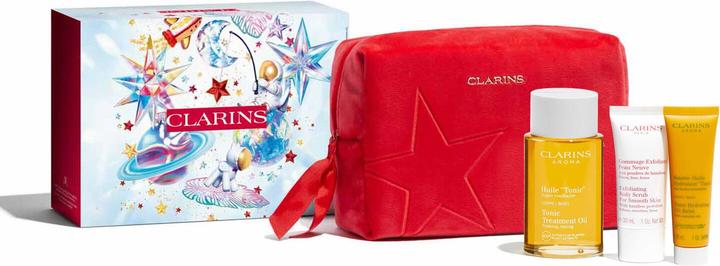 Clarins Huile Tonic Gift Set (Haarpflege set)