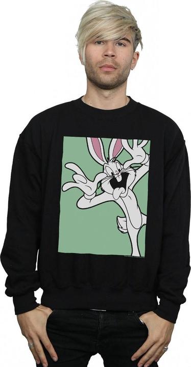 Immagine prodotto Looney Tunes Bugs Bunny Funny Face Felpa Uomo (XXL)
