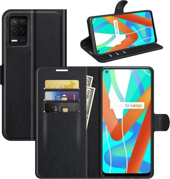 Productafbeelding MU Classic Litchi Leren Boekomslag Serie (Realme 8 5G)
