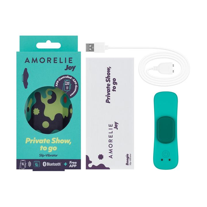 Actual product image Amorelie Boogie app-controlled panty vibrator