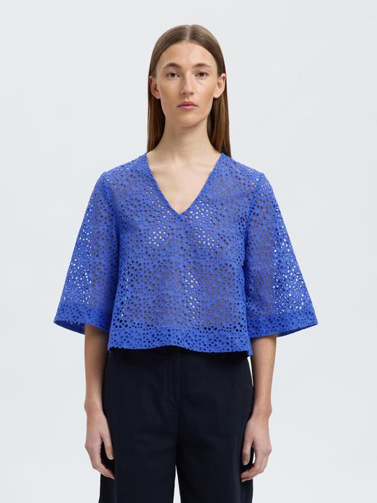 Produktbild Selected Femme Broderie Anglaise Crop Top (34)