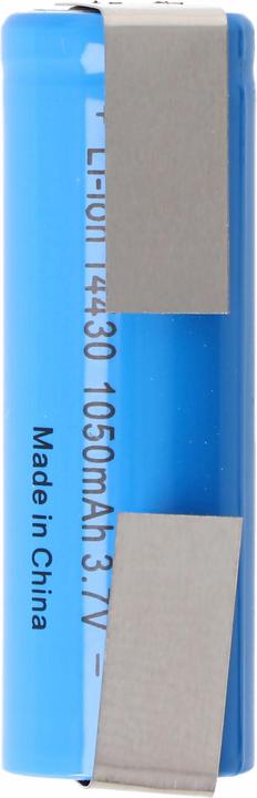 Produktbild AccuCell Akku 14430 mit Lötfahnen U-Form ohne Schutzelektronik (1 Stk., 1050 mAh, Akku)