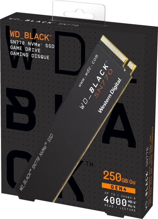Image du produit WD Black SN770 (250 Go, M.2 2280)