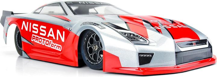Actual product image Proline Body Nissan GT-R R35 Drag unpainted, 1:10