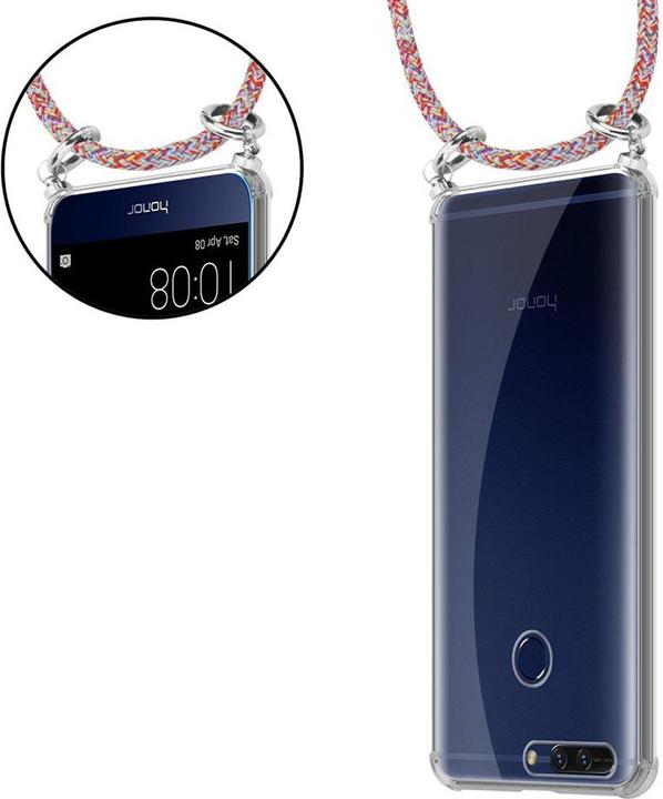 Produktbild Cadorabo TPU Handy Kette SILBER Cover