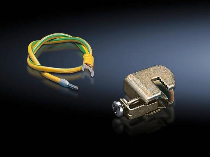 Actual product image Rittal Extension kit for grounding rail, vertical