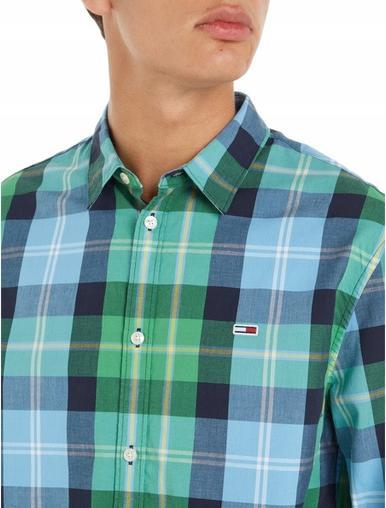 Image du produit Tommy Hilfiger chemise dÃ©contractÃ©e Ã carreaux verts (XL)