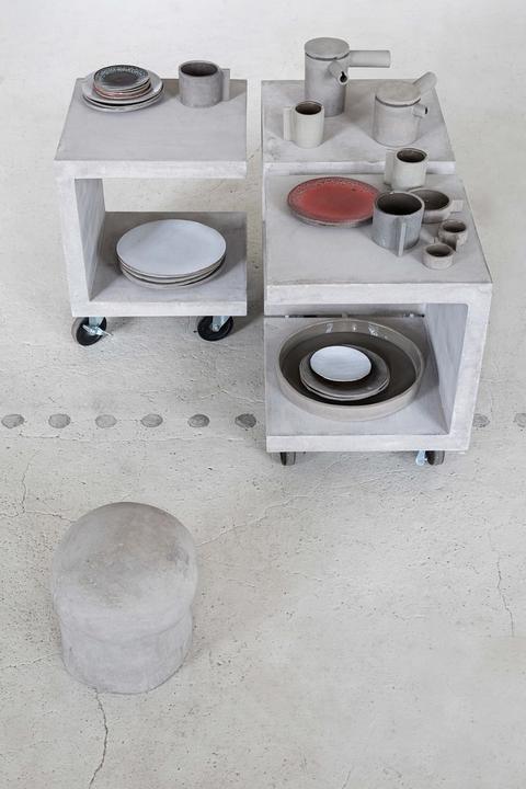 Actual product image Serax C-Table (44 x 44 x 51 cm)