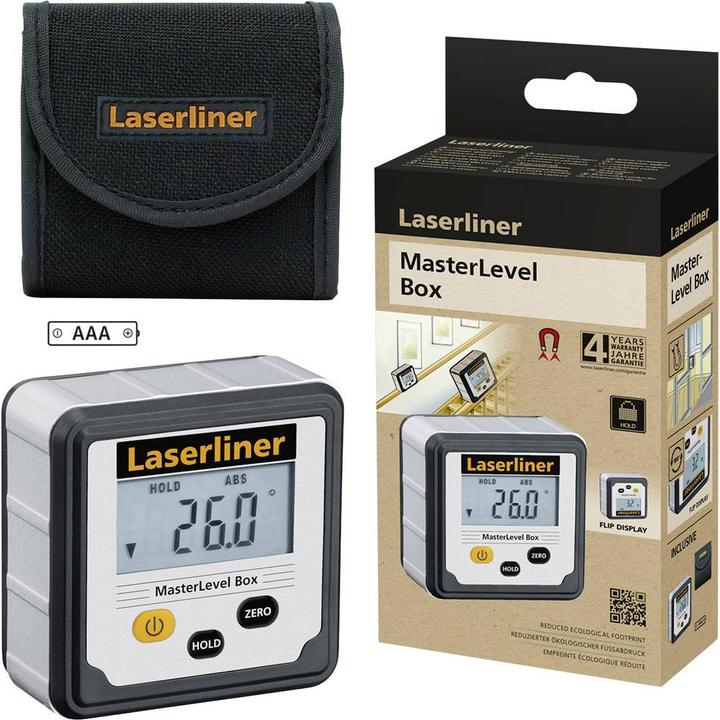 Laserliner MasterLevel Box 081.260E Digitale Wasserwaage